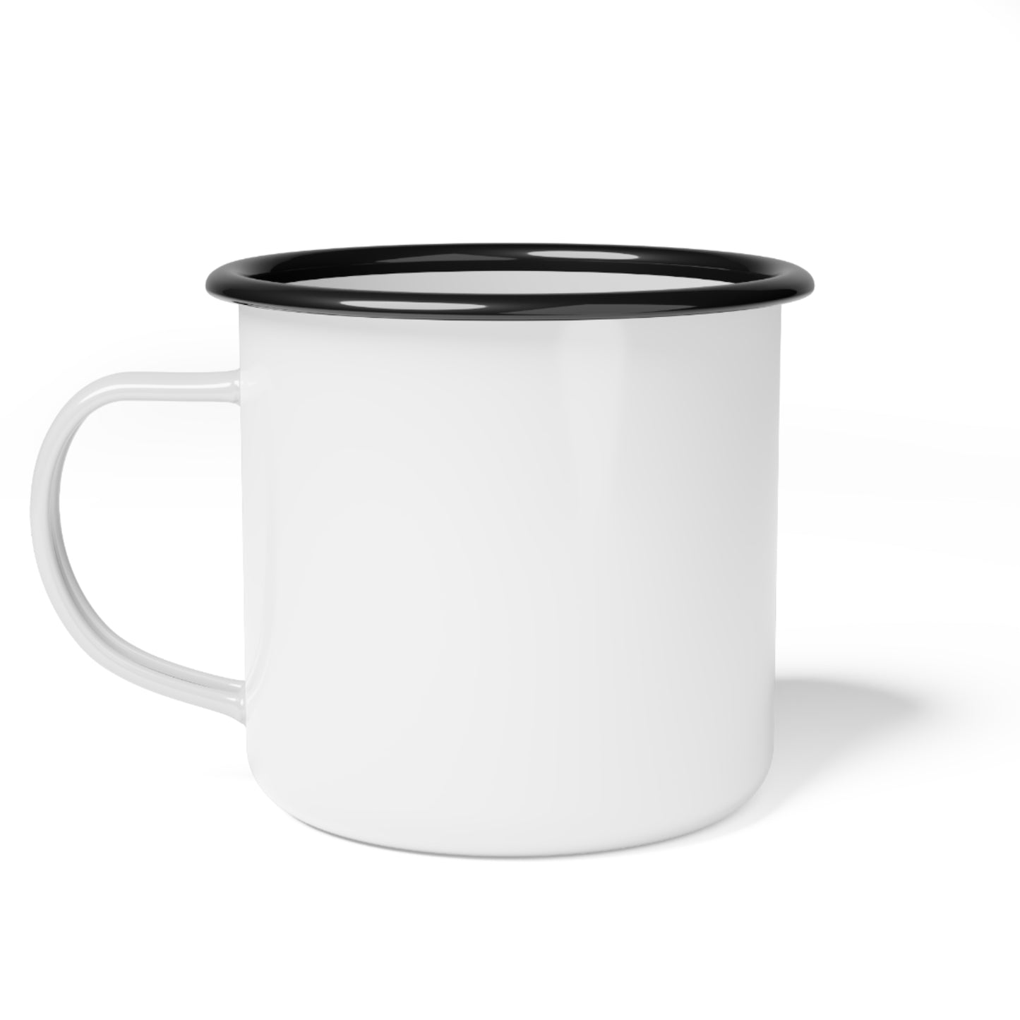 Sleeping Fox Enamel Camp Cup By Lora Cavallin - Dishwasher Safe