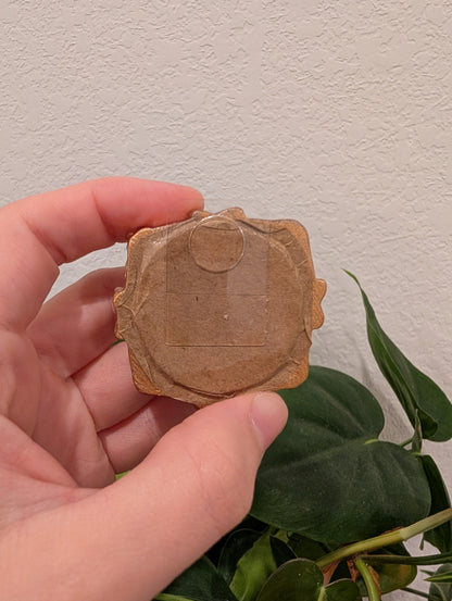 Mini Moon Painting - Original Watercolor Art by Lora Cavallin